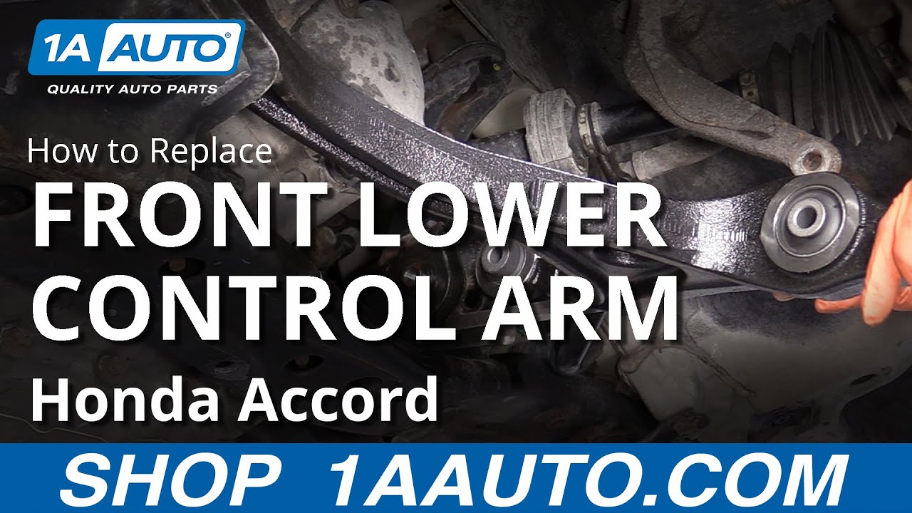 How to Replace Lower Control Arm 03-07 Honda Accord