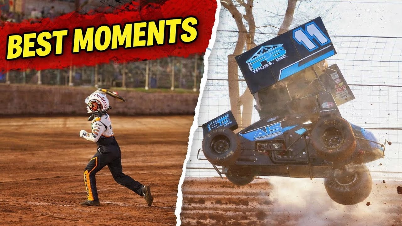 Top 5 INSANE Sprint Car Moments 2025