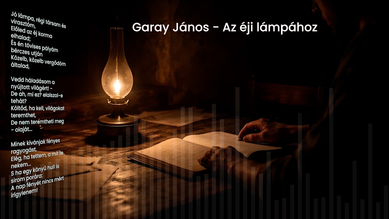 Garay János - Az éji lámpához (zenés vers) | magyar költészet
