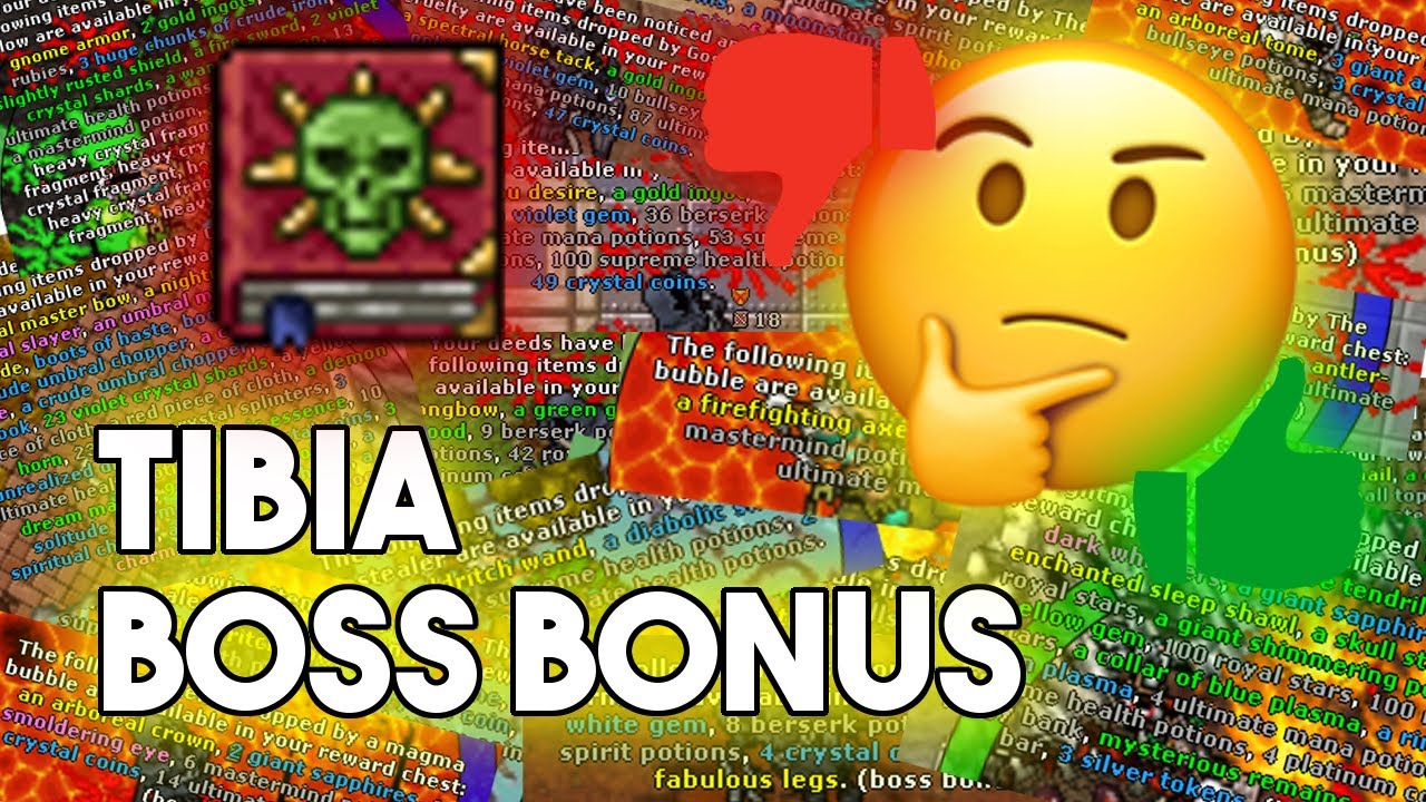 [PL] Tibia | Czy BOSS BONUS pomaga w dropie przedmiotów?