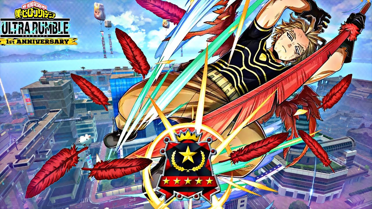 THIS HOW YOU PLAY HAWKS AGAINST HIGH RANKS!|My Hero Ultra Rumble