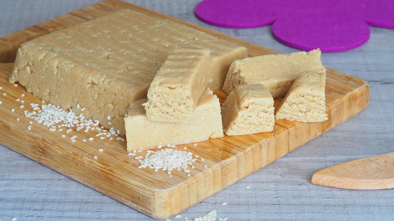 Домашняя кунжутная халва