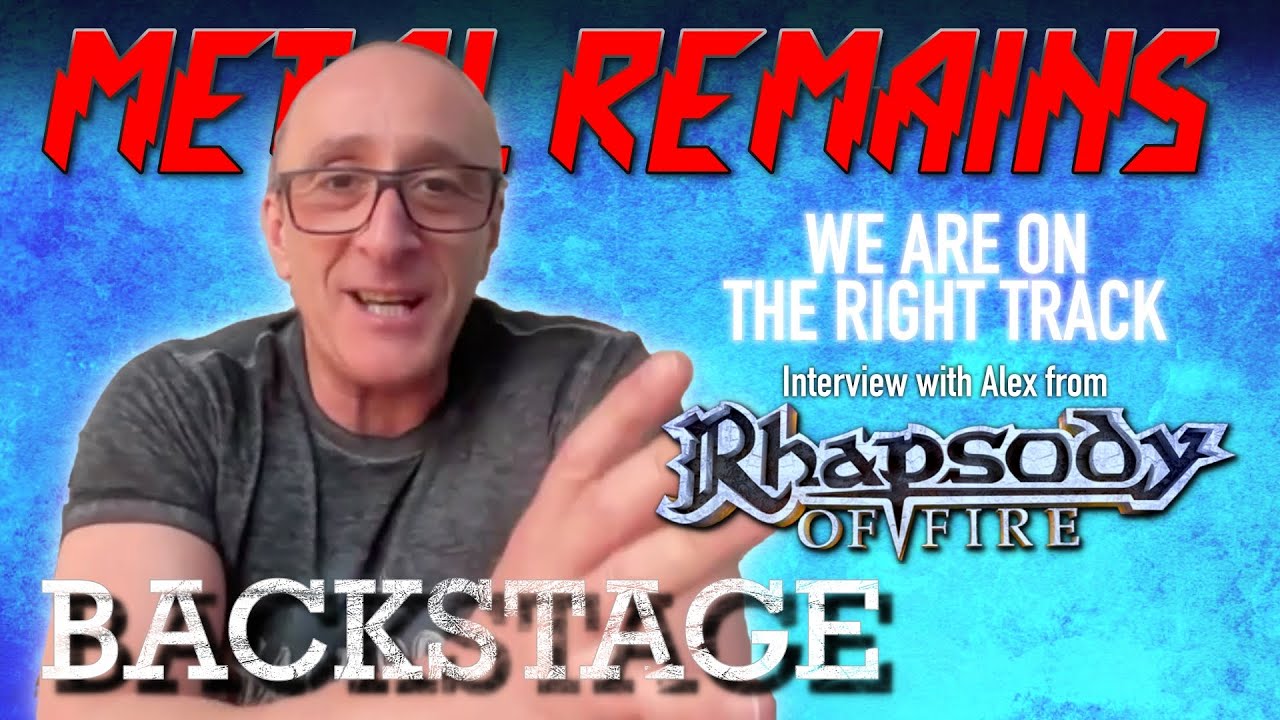 Interview with Alex Staropoli from Rhapsody Of Fire 🇮🇹 | BACKSTAGE