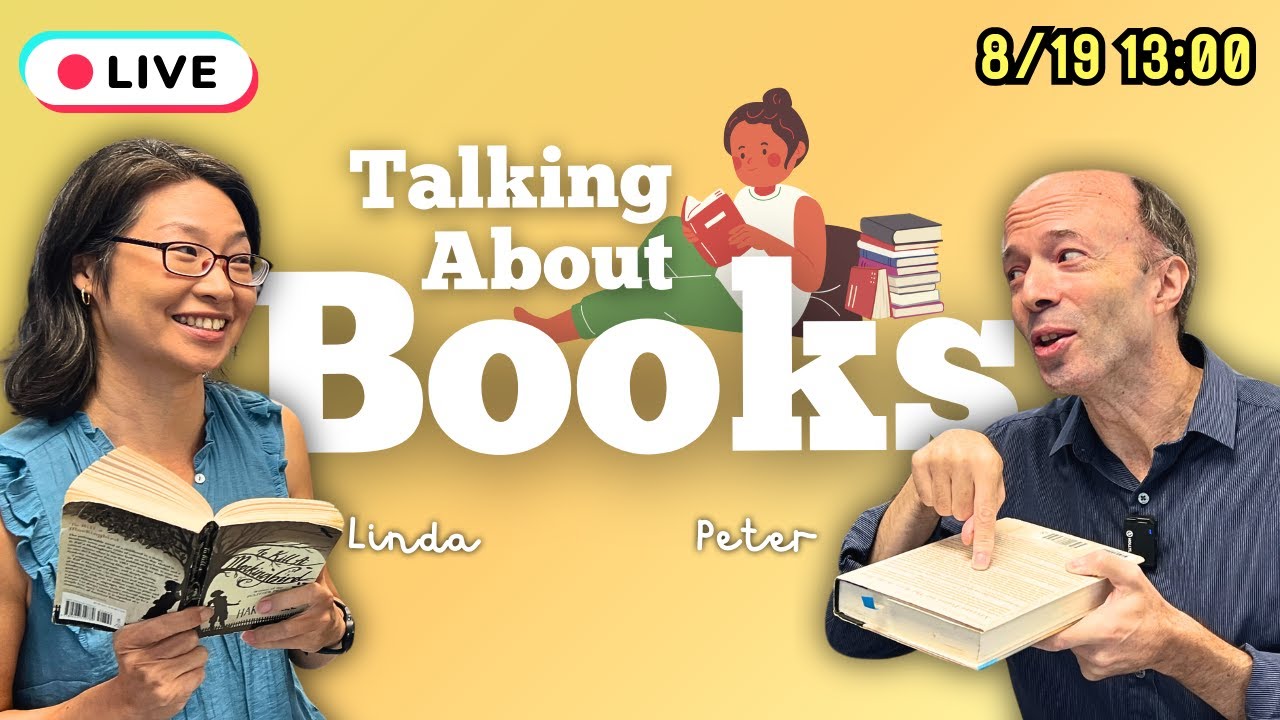 Talking About Books in English | Go Live! 2024/08/19