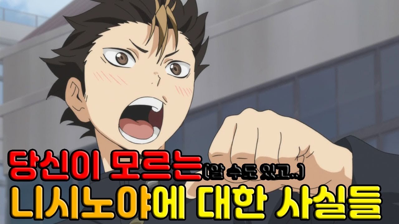 당신이 모르는 니시노야에 대한 사실들(알 수도 있고..)