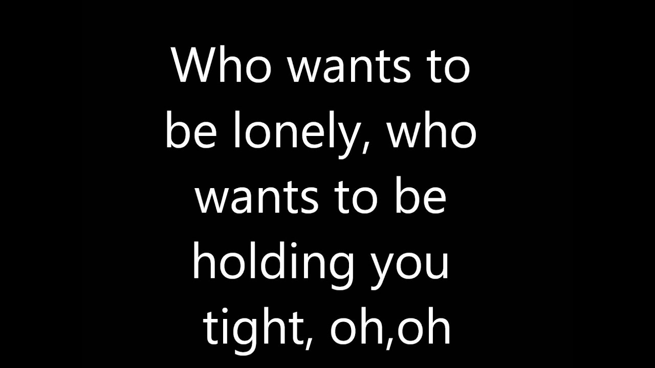 Kiss - Who Wants To Be Lonely