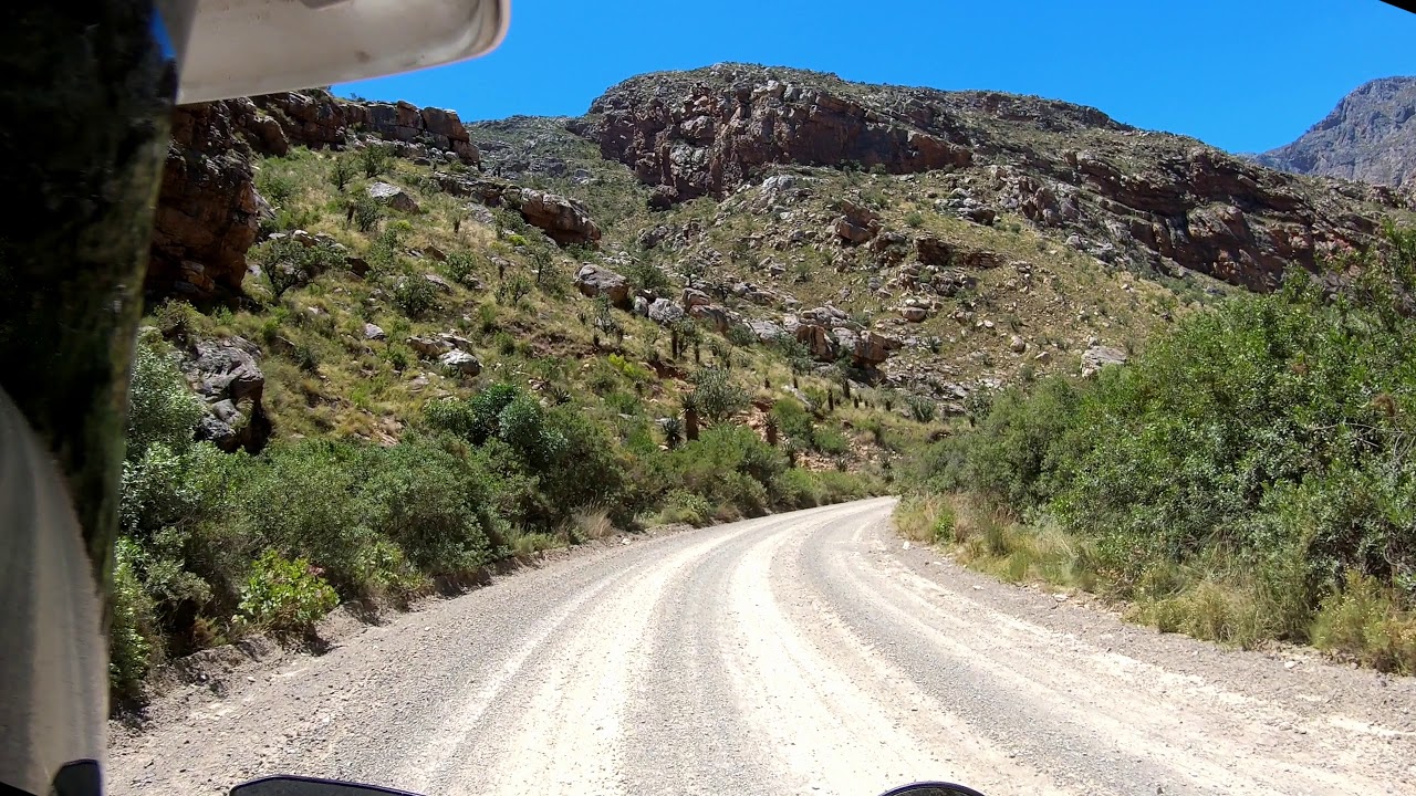 KTM 790 Adv R -The Seweweekspoort Pass- A beautiful gravel road in SA & a Unesco World Heritage Site