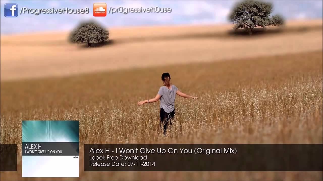 Alex H - I Won't Give Up On You