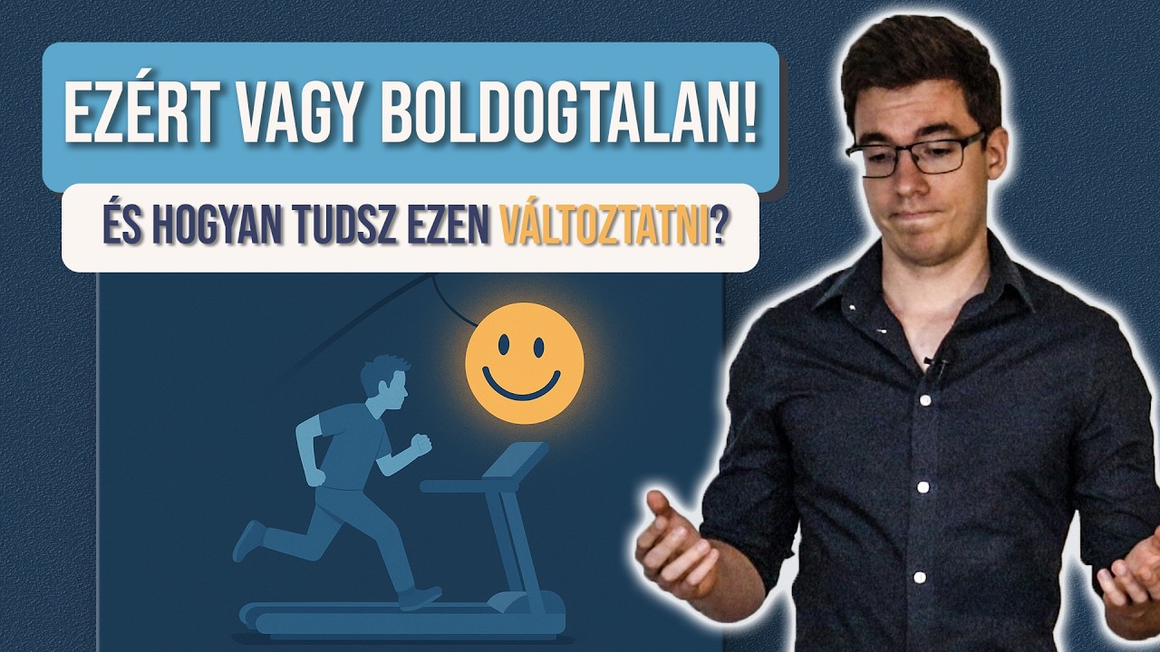 BOLDOGTALANNAK vagyunk programozva? | Hedonikus adaptáció