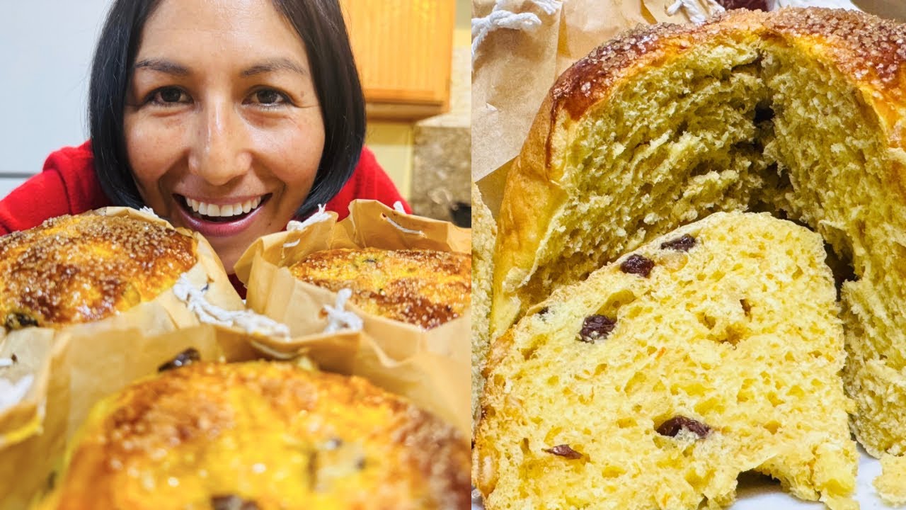 PANETON PERUANO de MASA MADRE/ Lucy Rich🇺🇸🇵🇪