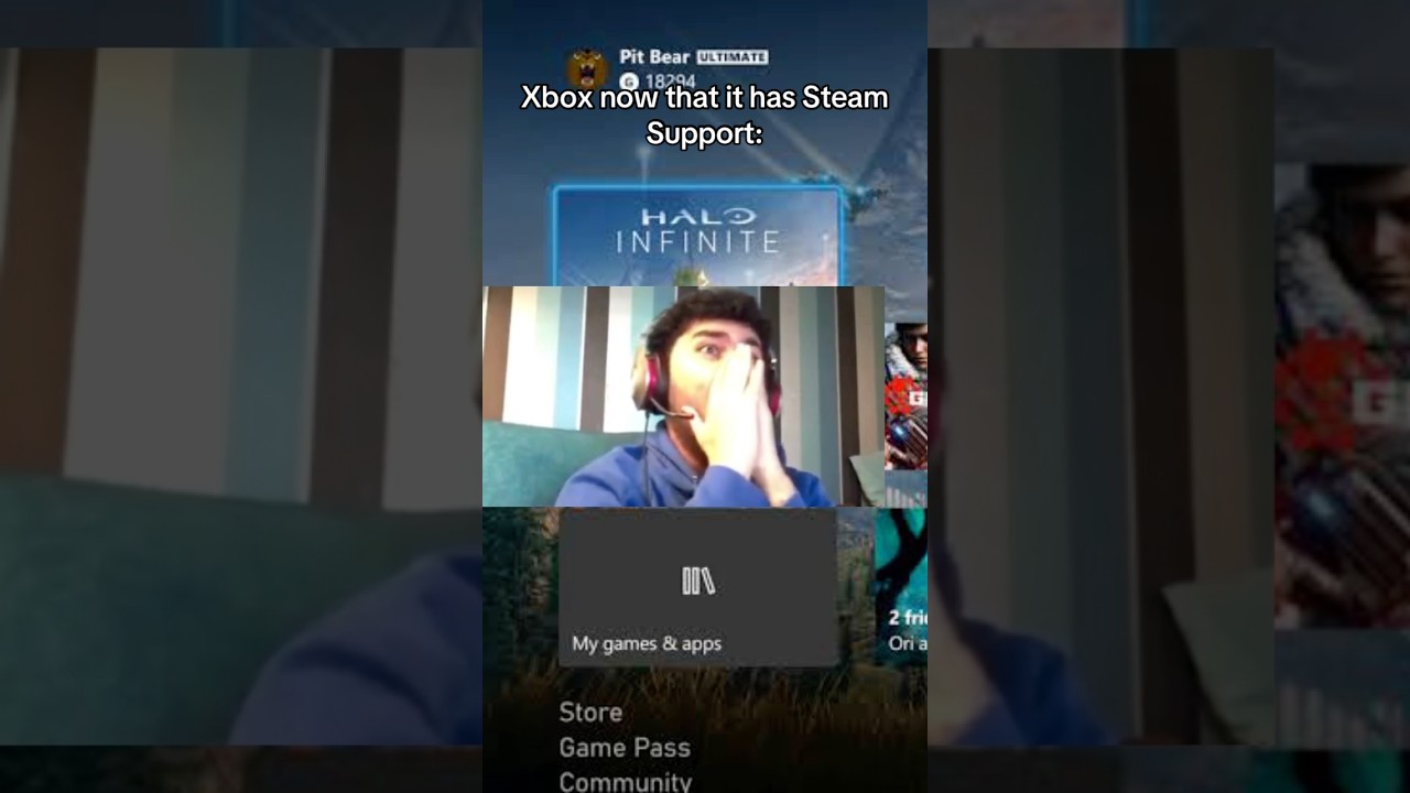 Xbox now that it has Steam Support 💀 