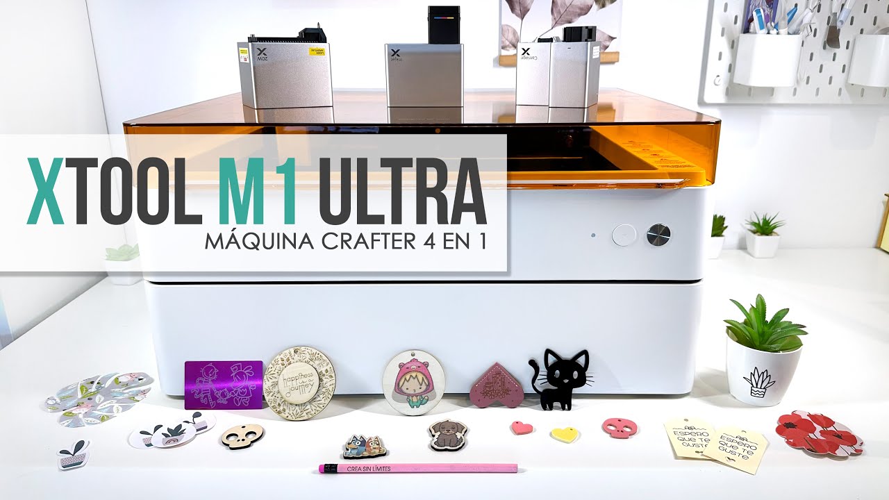 xTool M1 Ultra. Máquina crafter 4 en 1