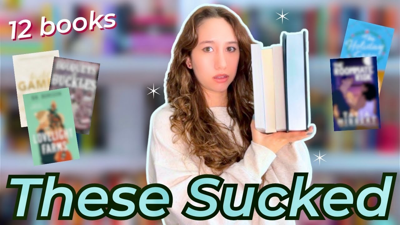 I Read 12 Books In December & They Kinda Sucked | 2025 Reading Wrap-Up
