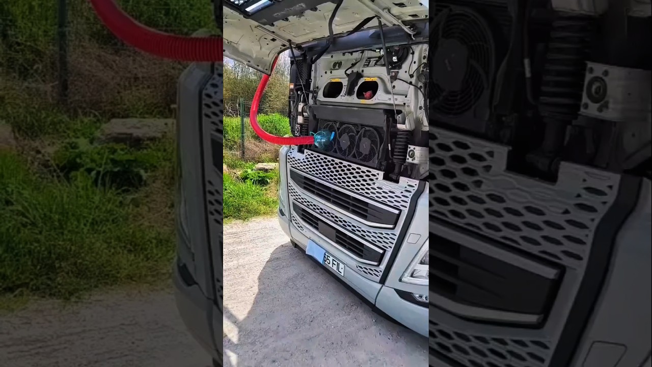 Ekologiczna ciężar&oacute;wka! 😂🌱 unknownartist #truckdriver #automobile #lkw #camion #trucker