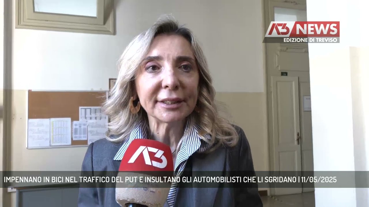 IMPENNANO IN BICI NEL TRAFFICO DEL PUT E INSULTANO GLI AUTOMOBILISTI CHE LI SGRIDANO | 11/05/2025