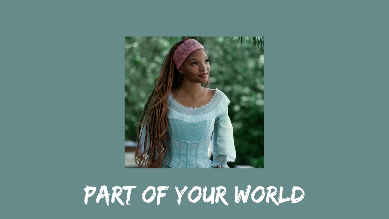 the little mermaid - part of your world (sped up)