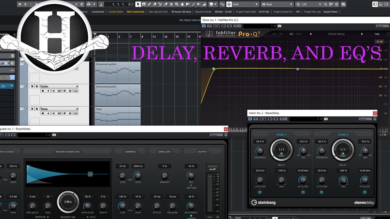 Delay, Reverb, EQ - Audio Tools Explained