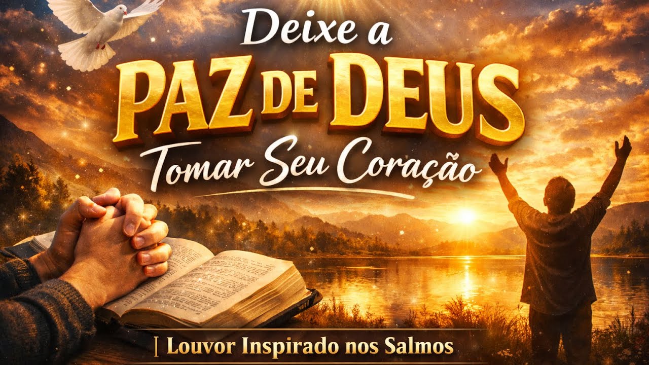 Deixe a Paz de Deus Tomar Seu Coração | Louvor Inspirado nos Salmos