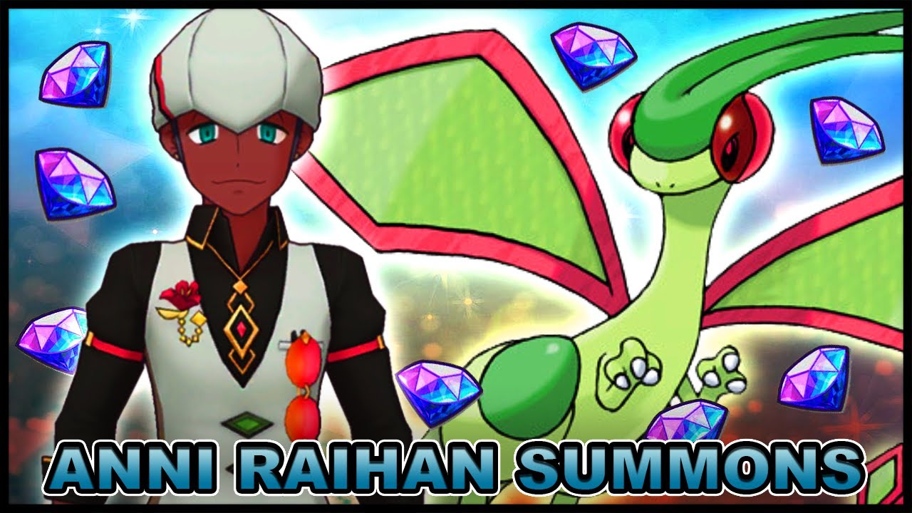 Clutchest Anni Pull!!! Anni 2022 Raihan & Flygon Pokefair Summons! | Pokemon Masters EX