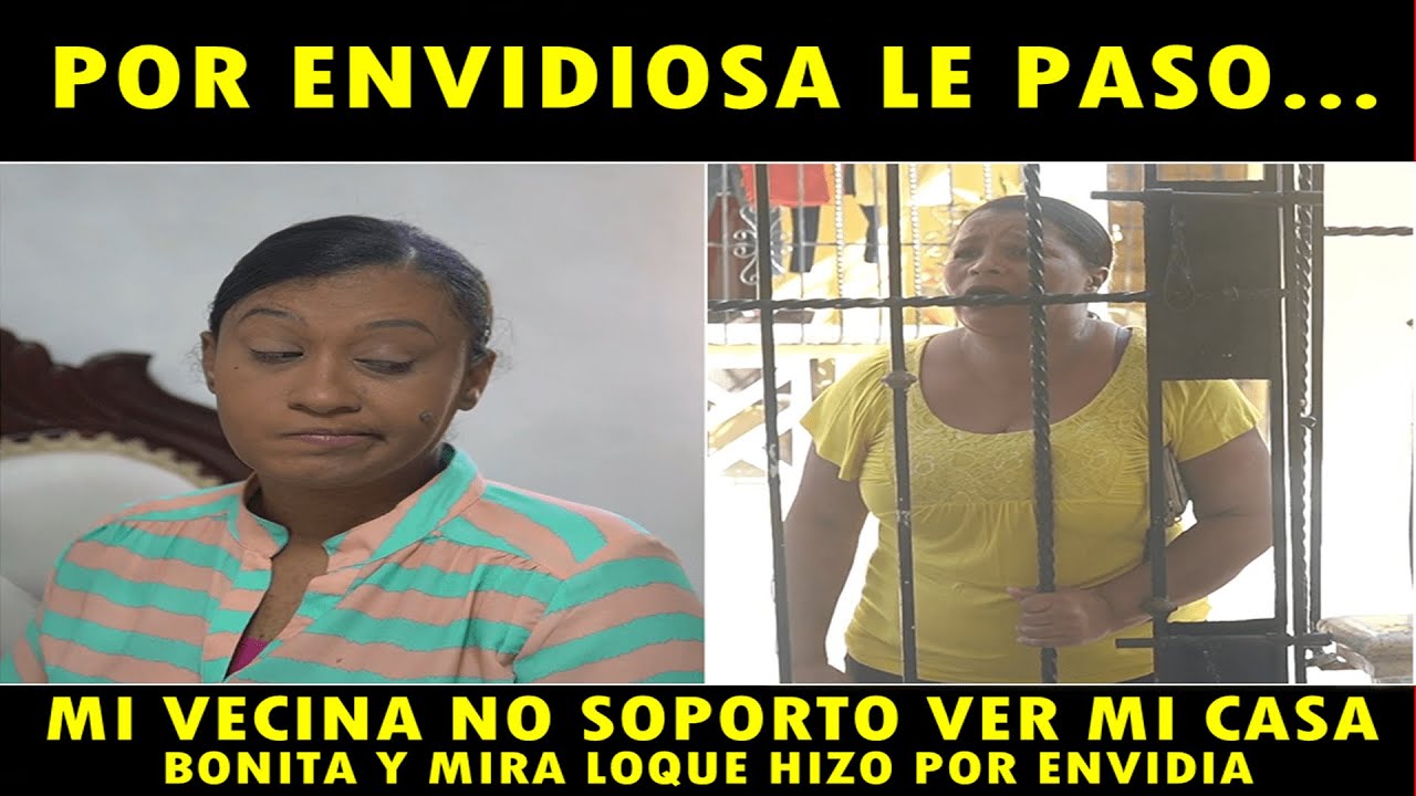 Mi vecina no soporto ver mi casa bonita y mira loque hizo por envidia