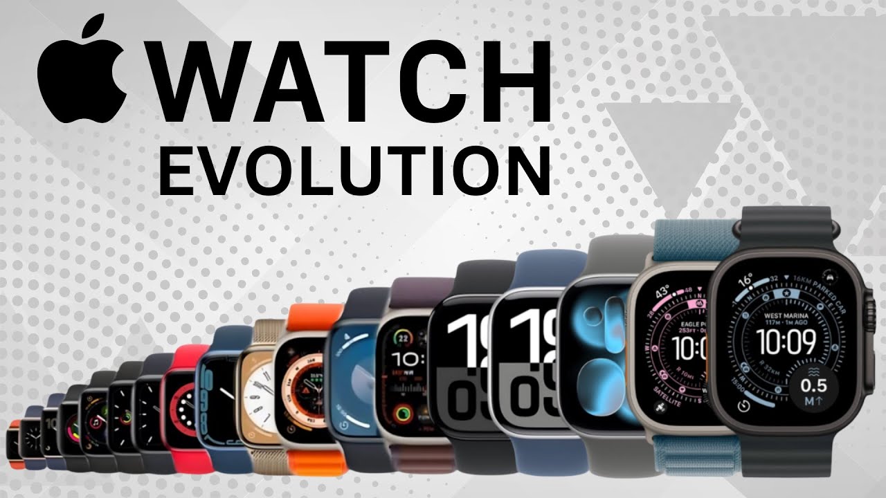 Evolution of Apple Watch 2015-2025