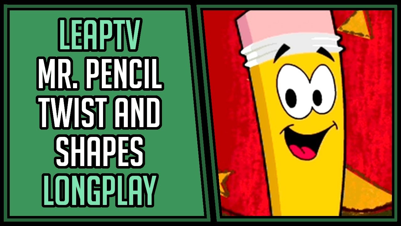 Mr. Pencil Twist and Shapes (100%) Full Game | LeapFrog LeapTV Longplay [4K 60FPS]