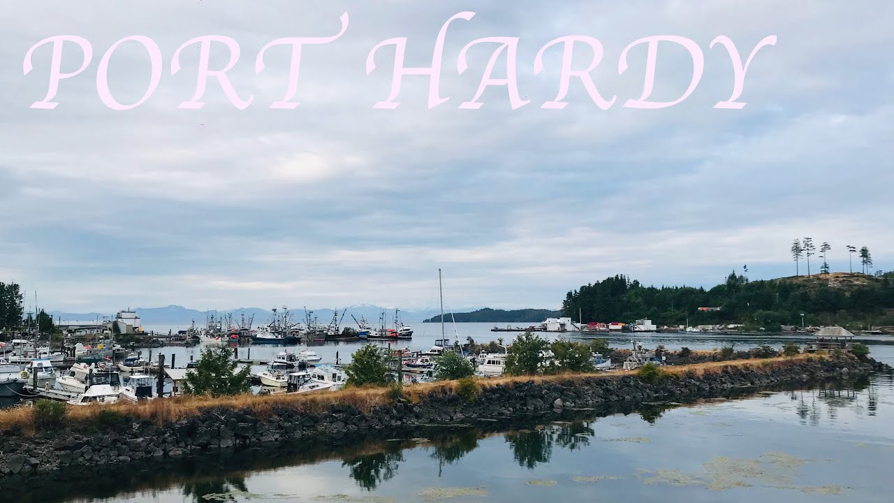 Port Hardy BC Canada. Vancouver Island North. Driving Tour of Beautiful British Columbia.