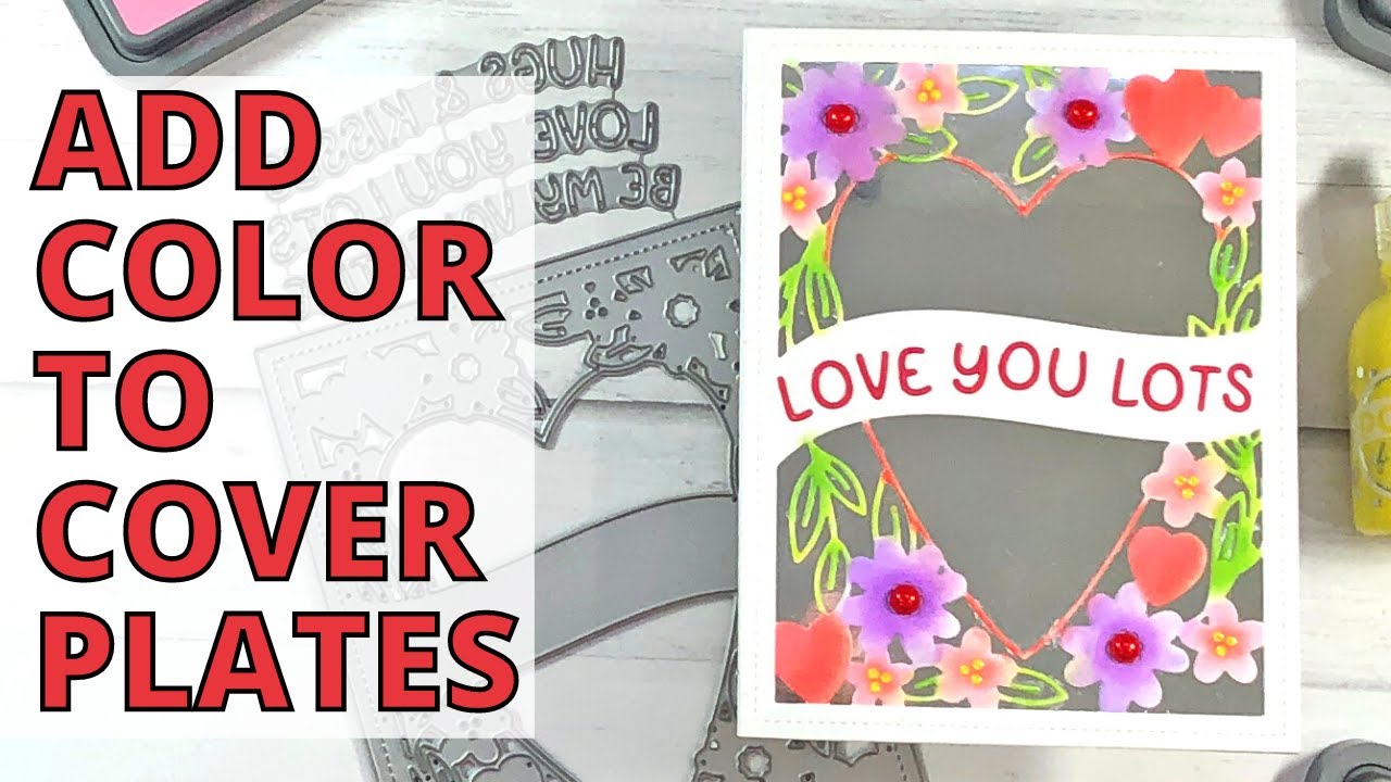 Add Color to Cover Plates to Make Your Cards POP