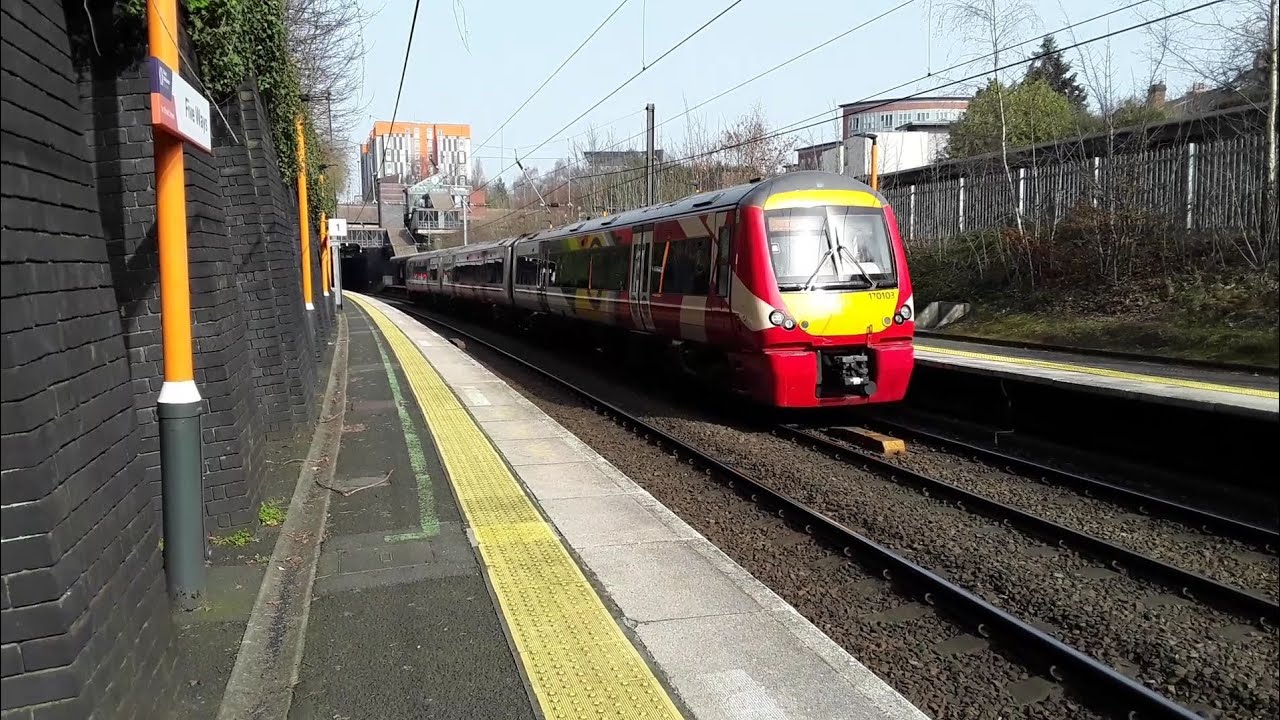 Trains at Five Ways. XCL. 05/03/2026