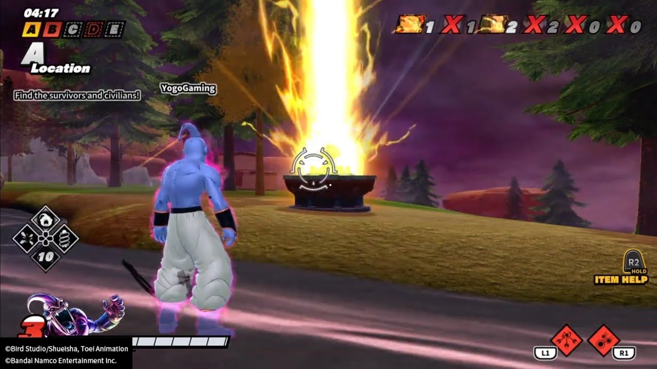 DRAGON BALL THE BREAKERS: Buu giving the Dragonballs to the survivor-let the fun begin!
