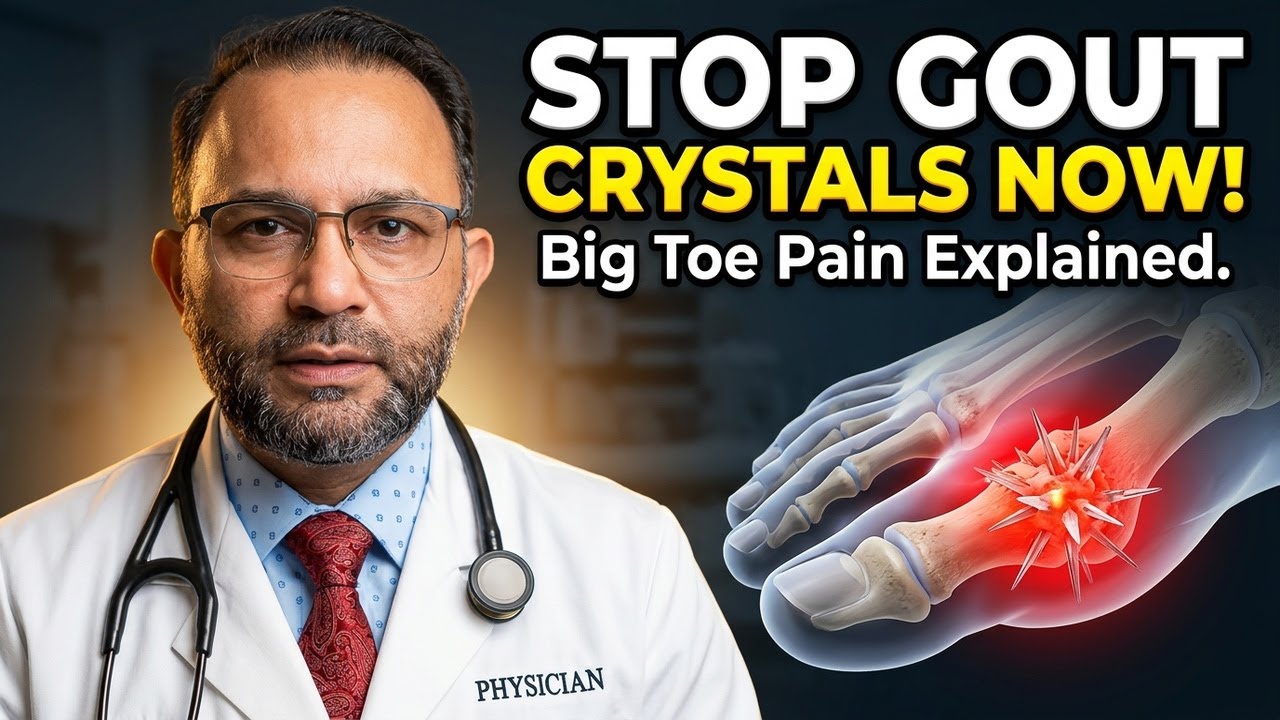 Gout Explained: Uric Acid, Big Toe Pain, Prevention & Treatment