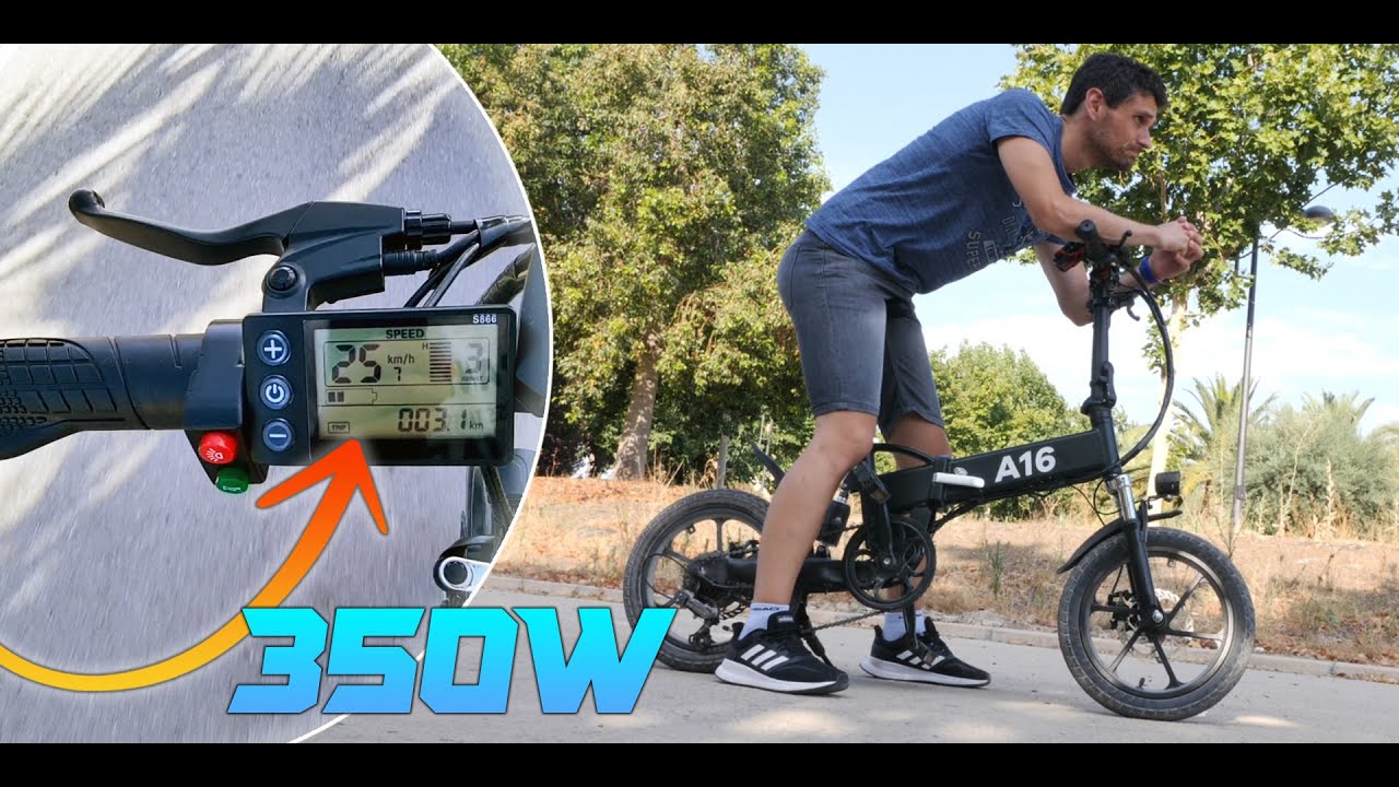 Esta BICI ELÉCTRICA es casi PERFECTA para CIUDAD | ADO A16