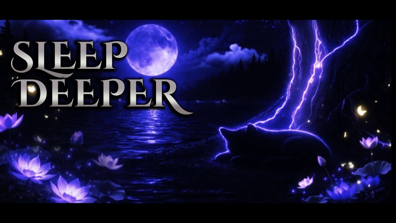 Deep Sleep Music 🌙 Stop Overthinking & Fall Asleep Fast | Calm Night Ambience