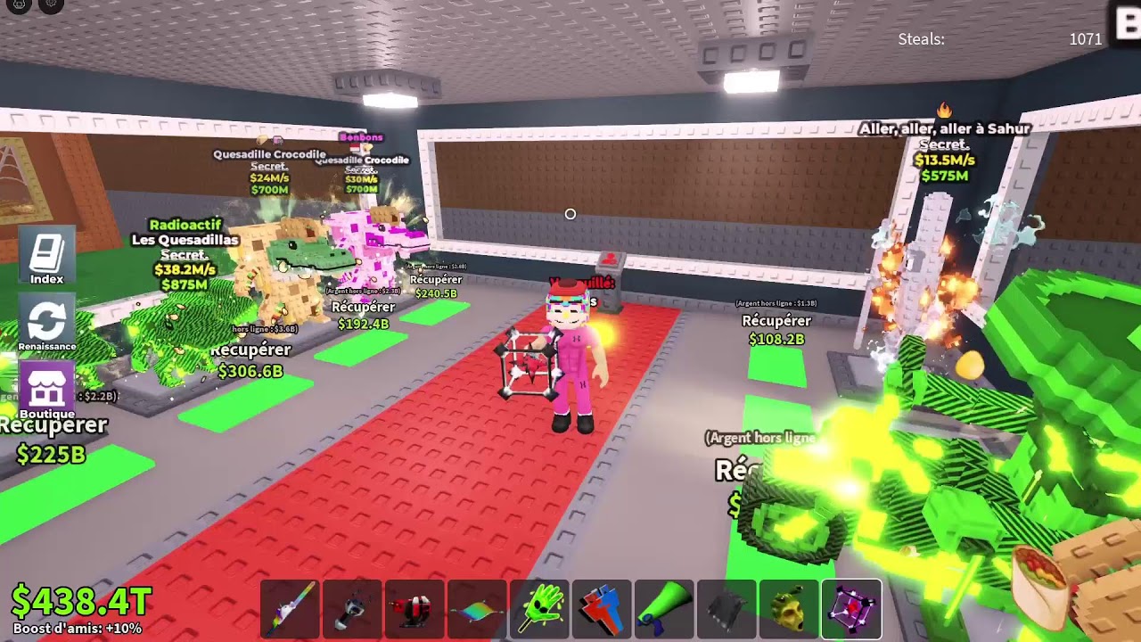 Vole UN brainrot venez Dans mon serveur privée trade et PVP mon pseudo Ay13kk10