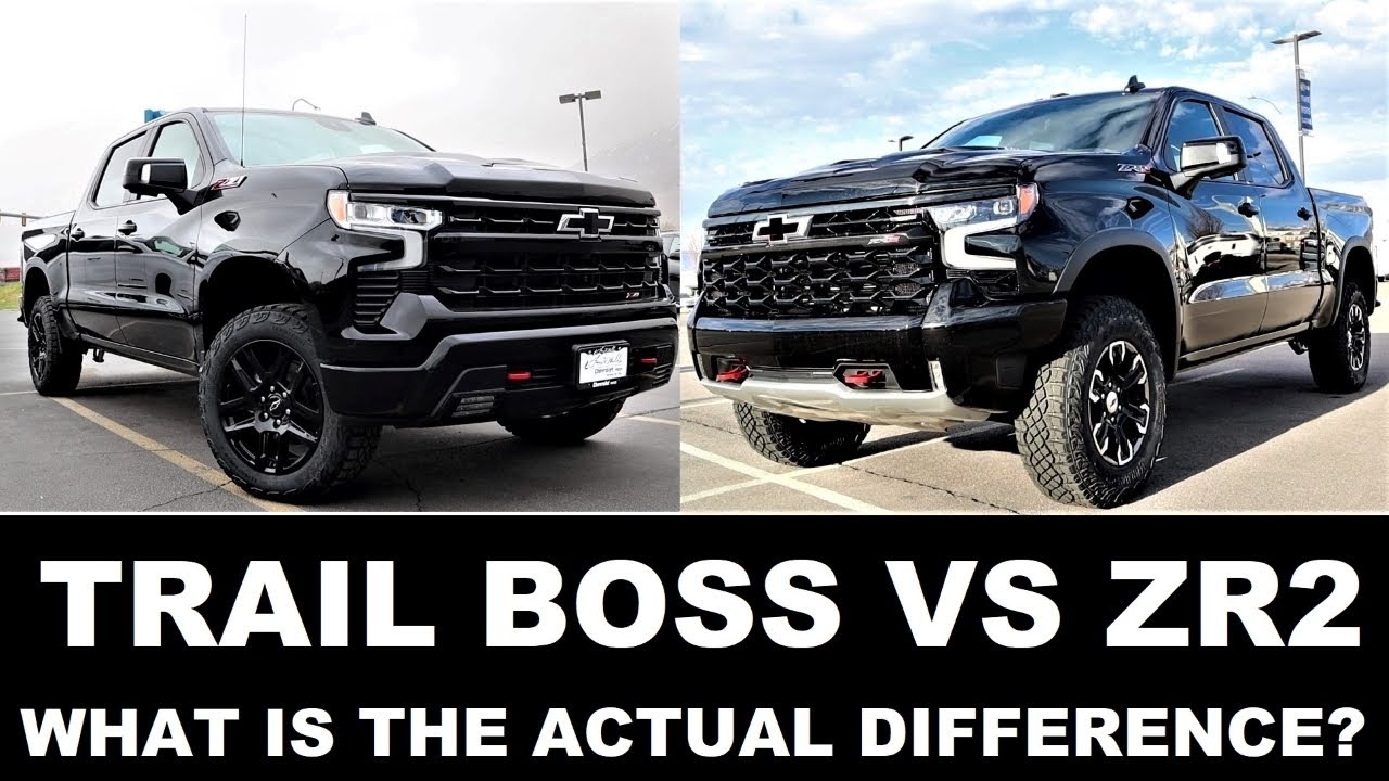2022 Chevy Silverado ZR2 Vs 2022 Chevy Silverado Trail Boss: Which Silverado Do I Recommend?