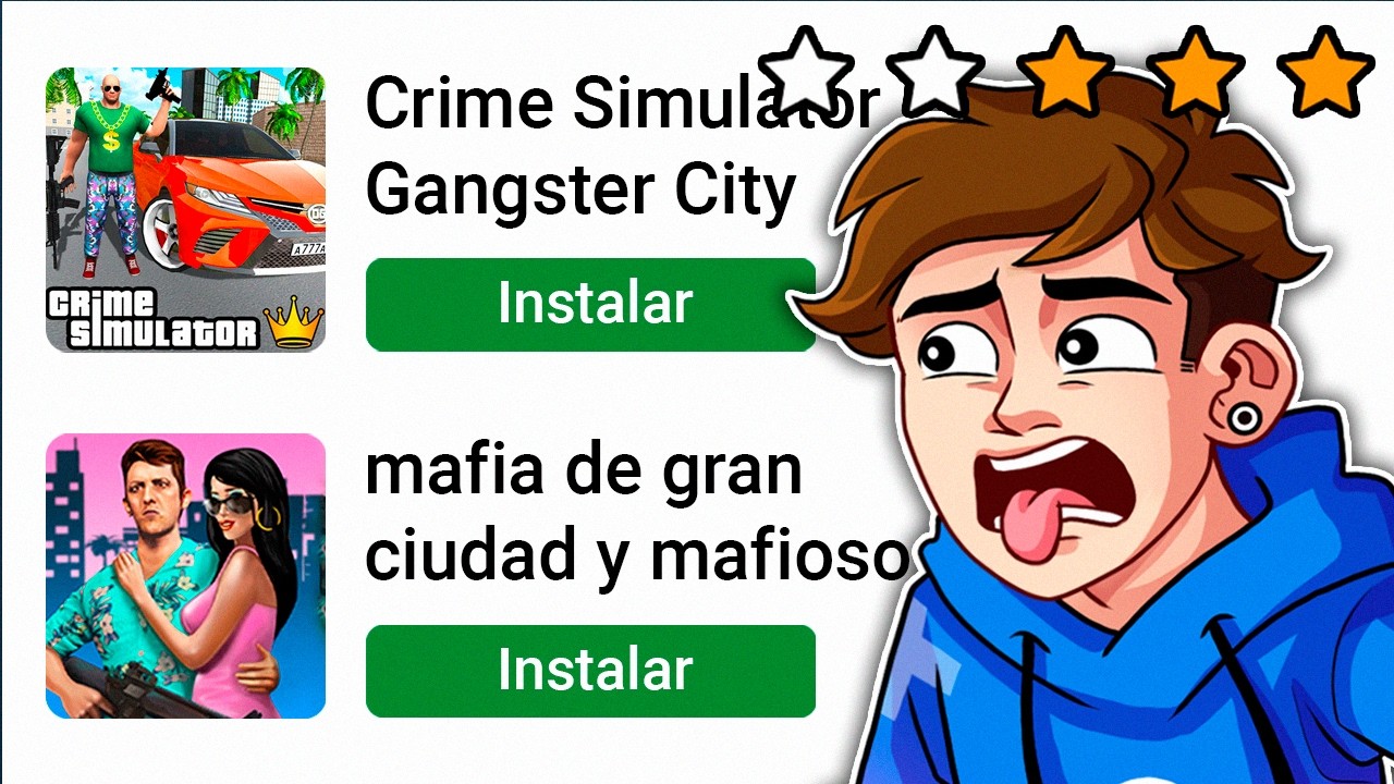 Probé las COPIAS MÁS RARAS de GTA ⭐