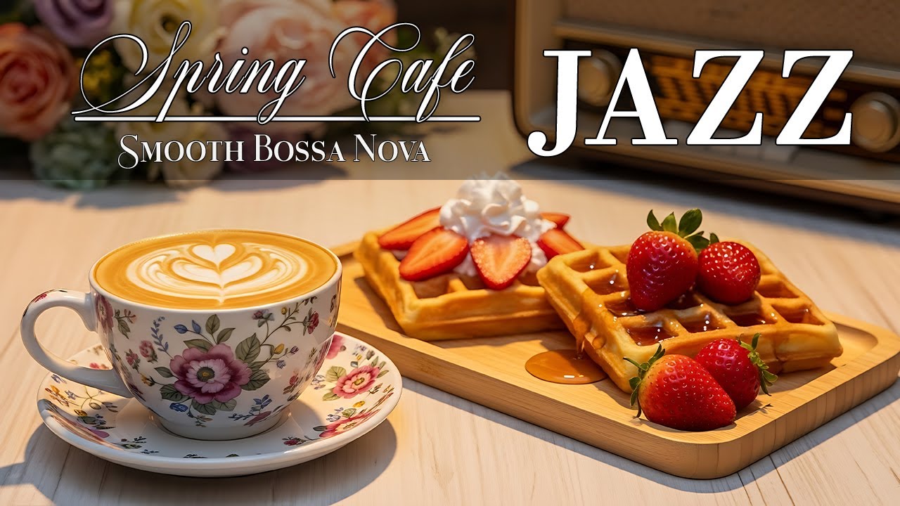 Spring Cafe Bossa Nova Jazz – Relaxing Instrumental Music for Study & Focus