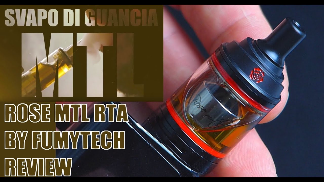 ROSE MTL RTA - FUMYTECH - REVIEW