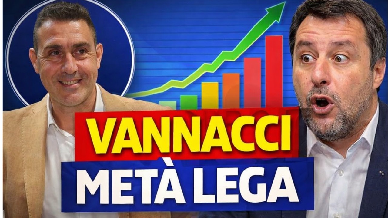 Nuovo sondaggio SWG: VANNACCI vale met&agrave; della Lega!