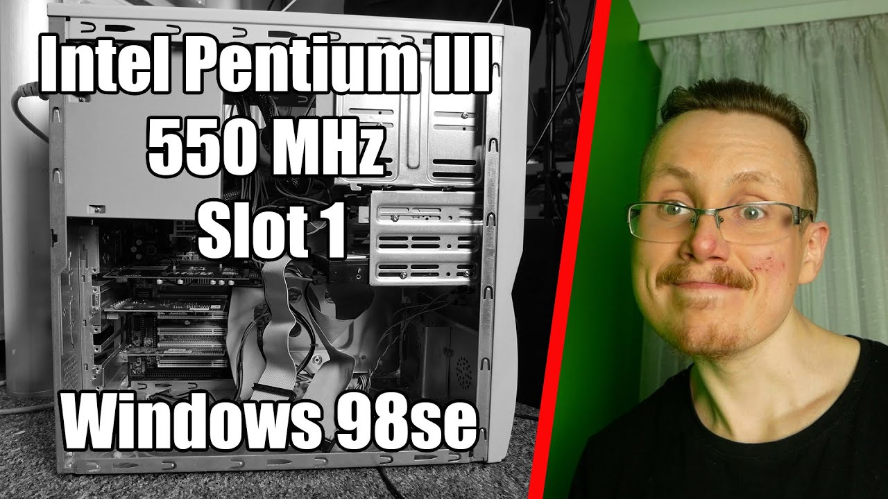 M&Oacute;J PIERWSZY KOMPUTER Intel Pentium III 550 MHz Slot 1
