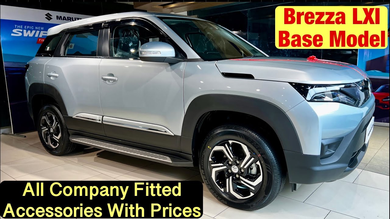 New Maruti Brezza Lxi Base Model To ZXI Top Model Modifications With Prices🔥