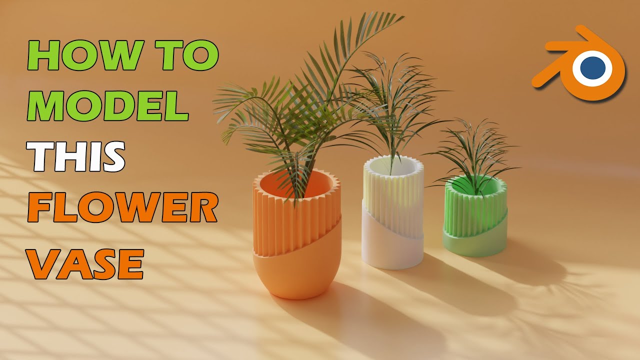 Learn How to Model a Flower Vase in Blender (Beginner-Friendly Tutorial)