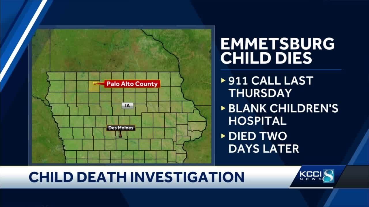 Child's death is being investigated in Emmetsburg