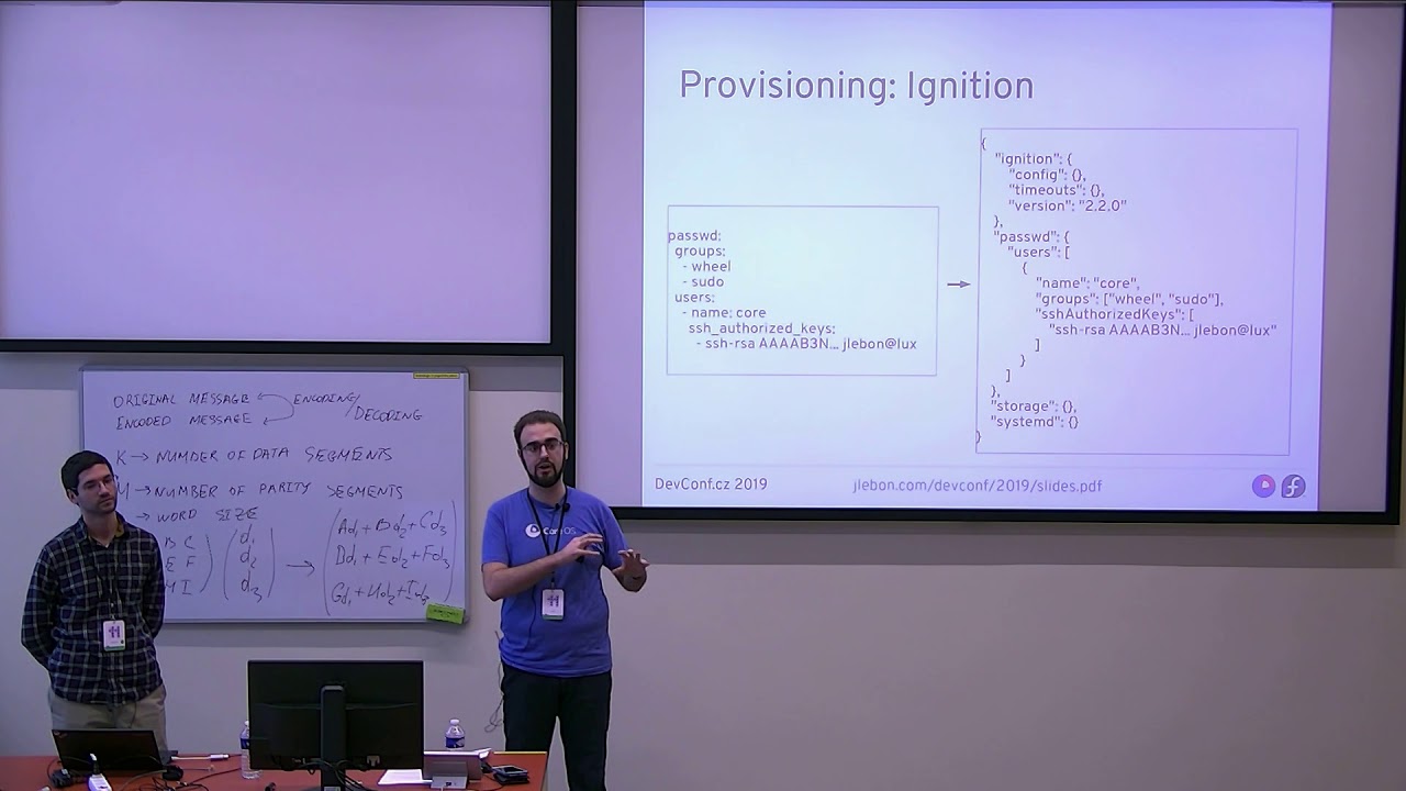 Fedora CoreOS: architectural walkthrough