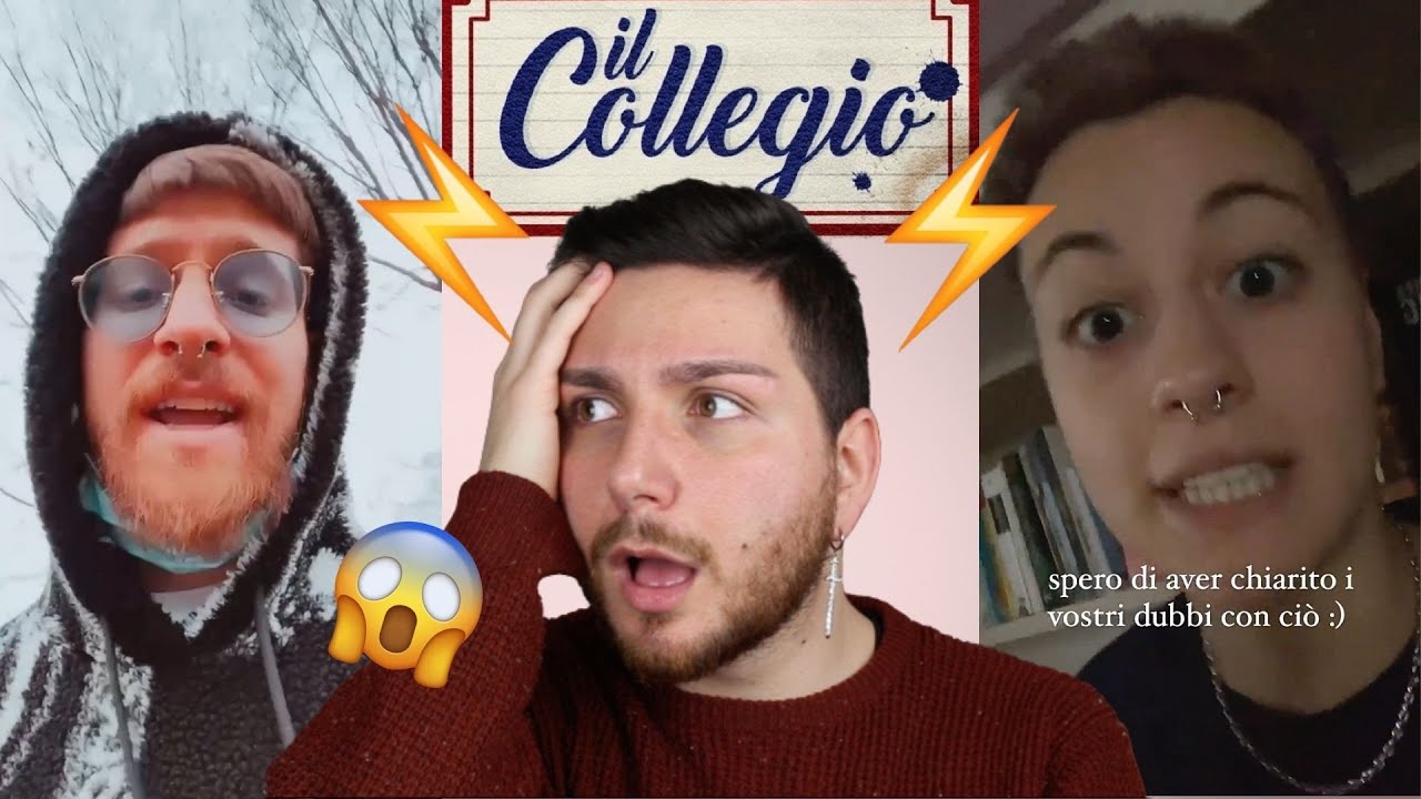 COLLEGIO 5 - RICCARDO DOSE PARLA DEI COLLEGIALI CHE LASCIANO LA SCUOLA, ESA CRISTINI RISPONDE !!!