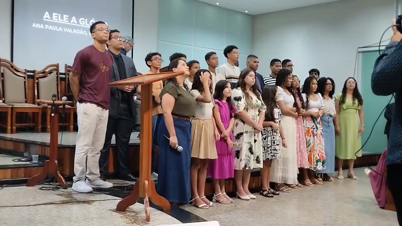 A Ele a Glória. Mocidade da Igreja Ass de Deus de Aracruz. 15/03/26.