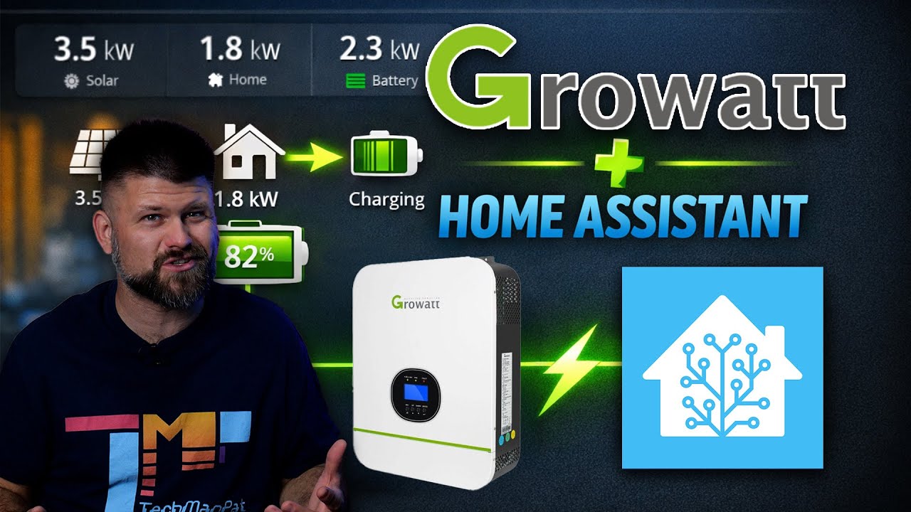 Make Growatt Battery Smart | How to Integrate with Home Assistant