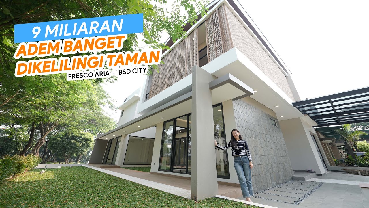 (Sold) Eps. 533 | OPEN SPACE DIKELILINGI TAMAN YANG ADEM | FRESCO ARIA BSD