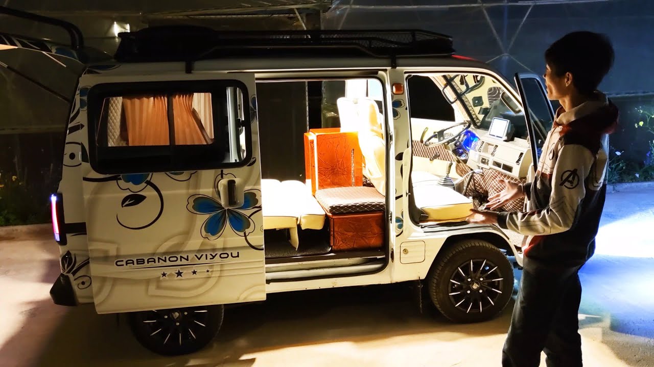 Độ xe Suzuki Super Carry Van thành 