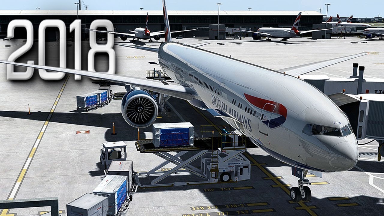 New Flight Simulator 2018 in 4K - P3D 4.3 | Spectacular Realism